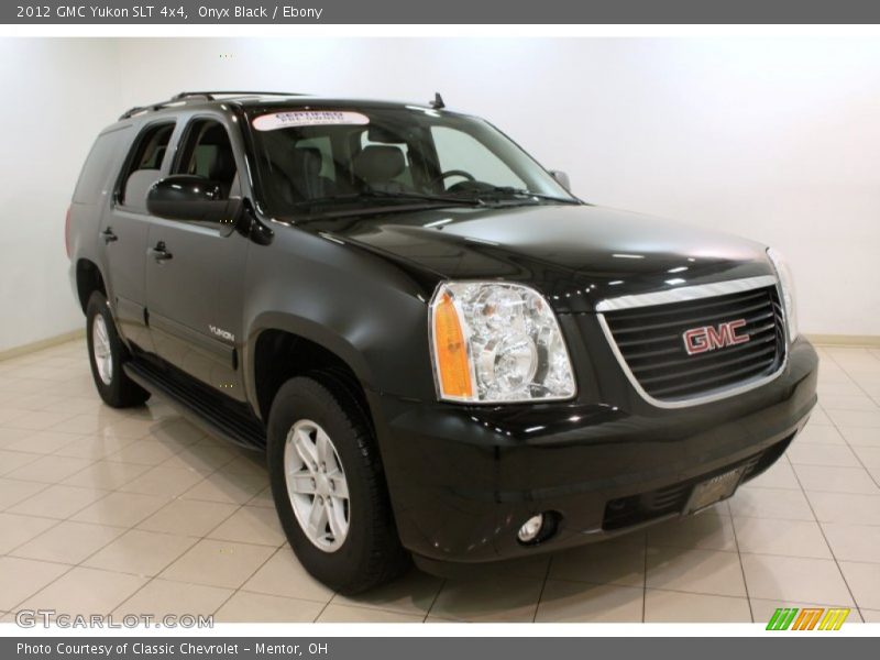 Onyx Black / Ebony 2012 GMC Yukon SLT 4x4