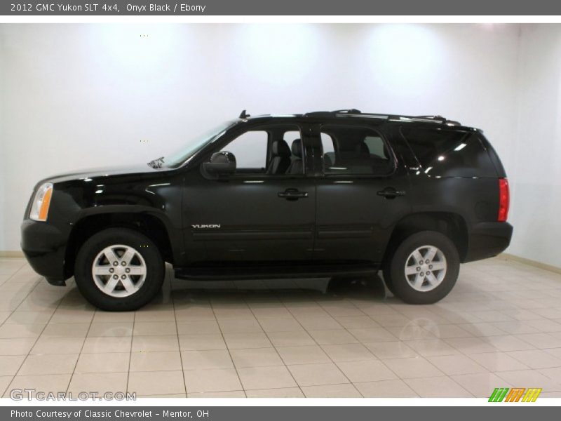 Onyx Black / Ebony 2012 GMC Yukon SLT 4x4