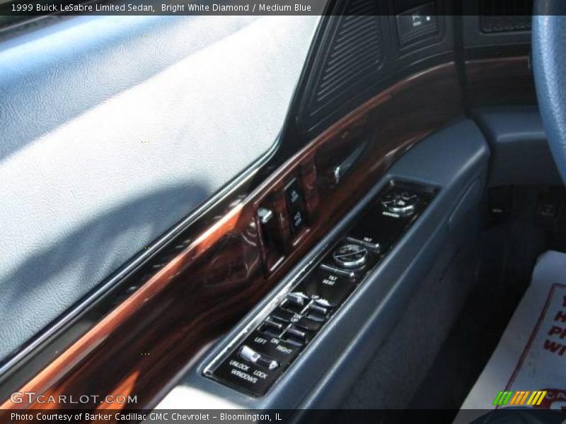 Bright White Diamond / Medium Blue 1999 Buick LeSabre Limited Sedan