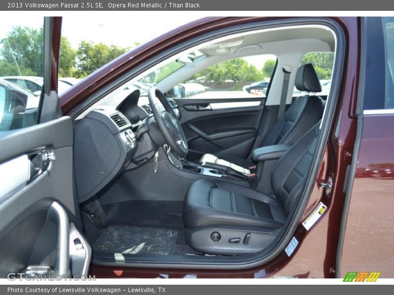 Opera Red Metallic / Titan Black 2013 Volkswagen Passat 2.5L SE