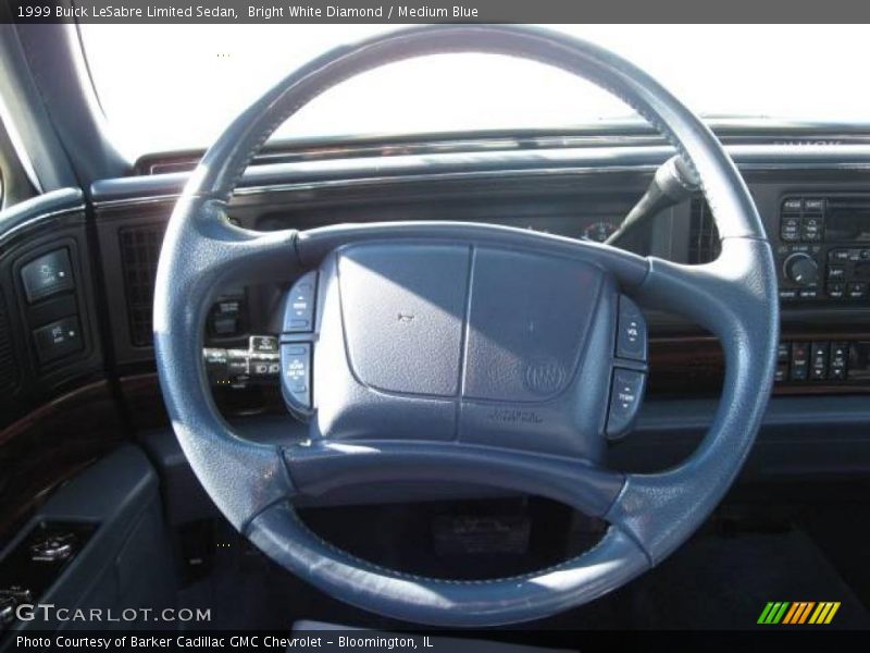Bright White Diamond / Medium Blue 1999 Buick LeSabre Limited Sedan