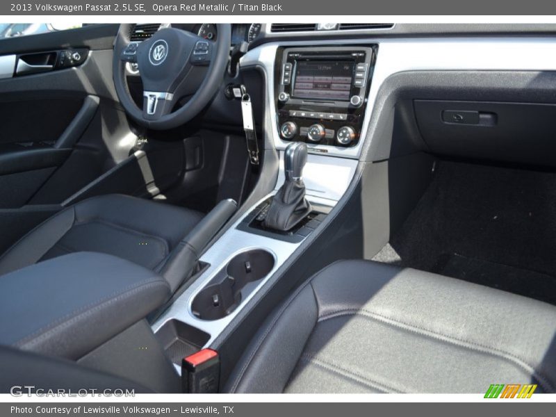 Opera Red Metallic / Titan Black 2013 Volkswagen Passat 2.5L SE