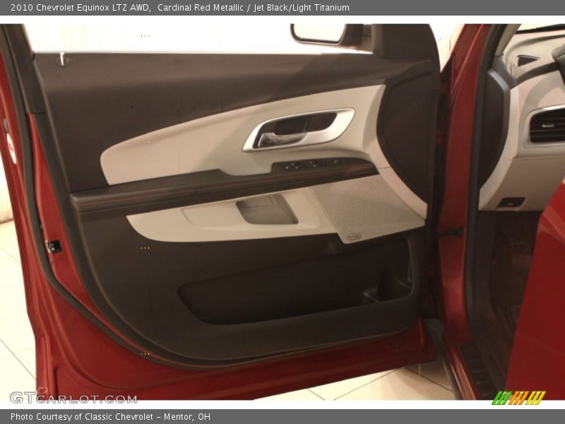 Cardinal Red Metallic / Jet Black/Light Titanium 2010 Chevrolet Equinox LTZ AWD