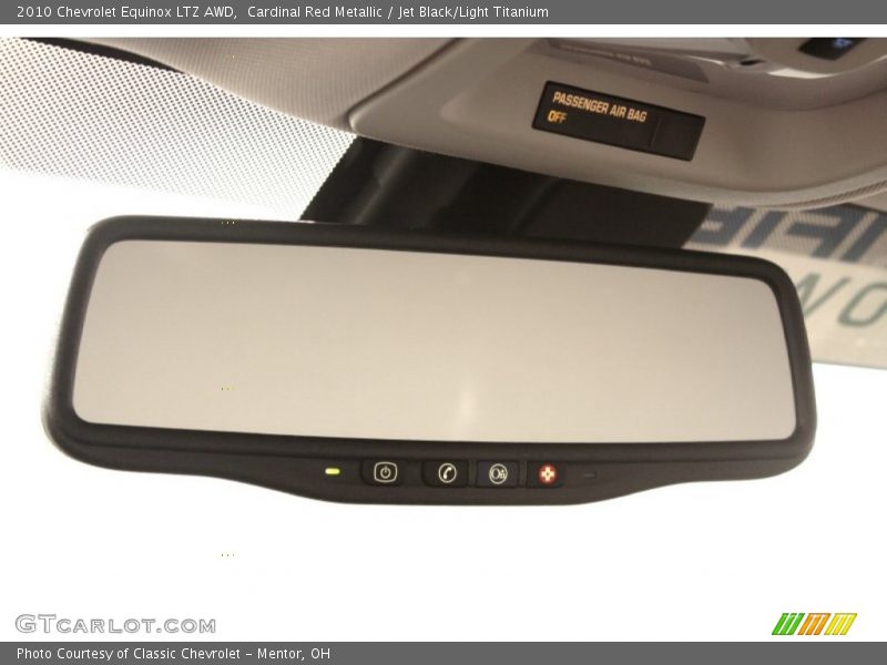Cardinal Red Metallic / Jet Black/Light Titanium 2010 Chevrolet Equinox LTZ AWD