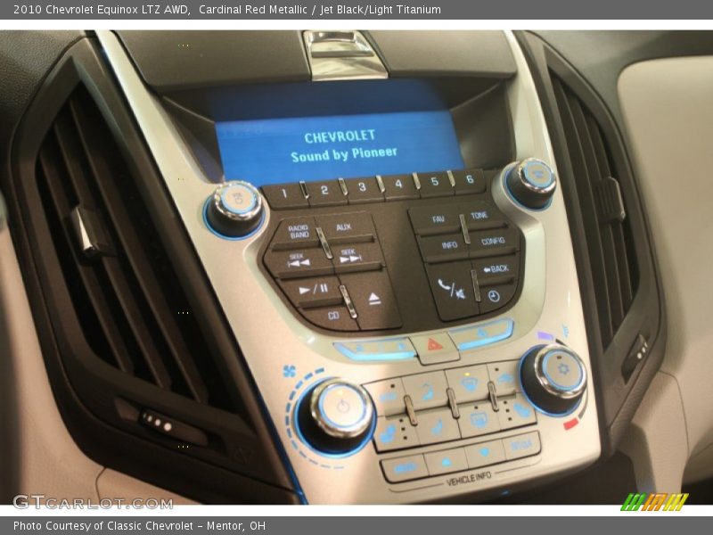 Cardinal Red Metallic / Jet Black/Light Titanium 2010 Chevrolet Equinox LTZ AWD