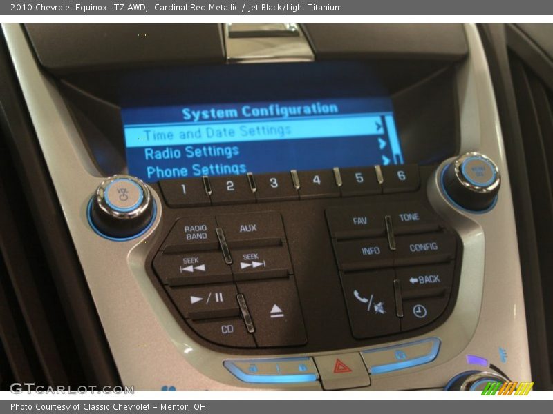 Cardinal Red Metallic / Jet Black/Light Titanium 2010 Chevrolet Equinox LTZ AWD