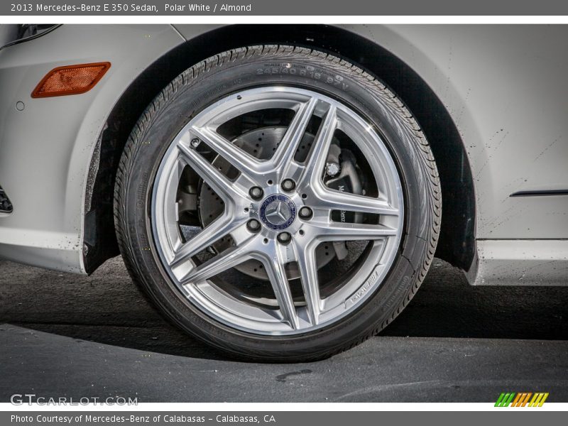 Polar White / Almond 2013 Mercedes-Benz E 350 Sedan