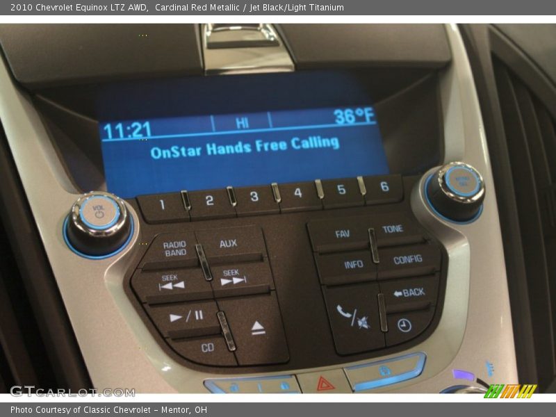 Cardinal Red Metallic / Jet Black/Light Titanium 2010 Chevrolet Equinox LTZ AWD