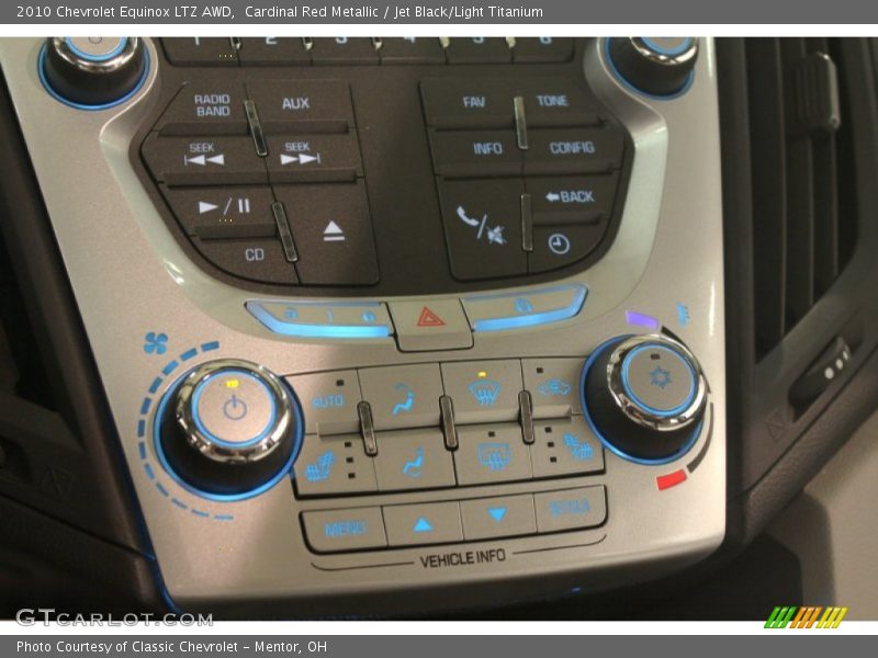 Cardinal Red Metallic / Jet Black/Light Titanium 2010 Chevrolet Equinox LTZ AWD