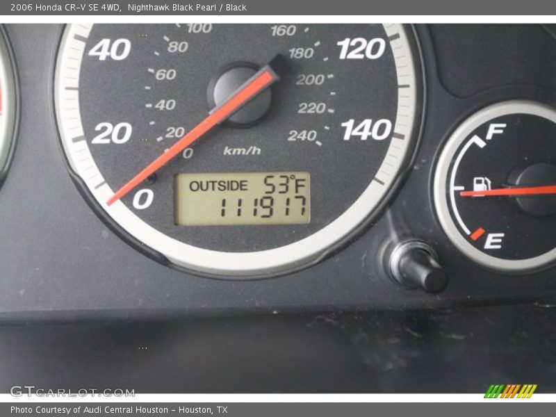 Nighthawk Black Pearl / Black 2006 Honda CR-V SE 4WD