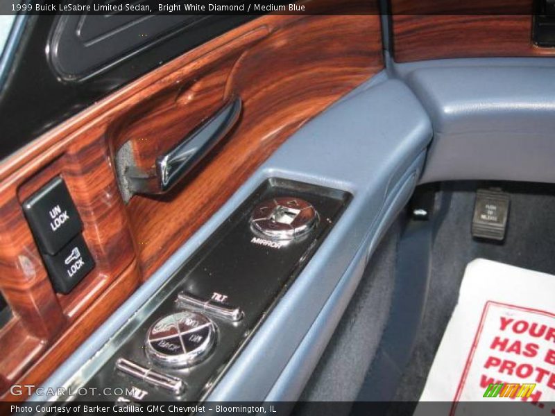 Bright White Diamond / Medium Blue 1999 Buick LeSabre Limited Sedan