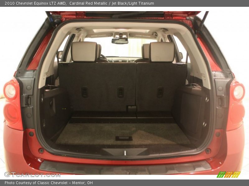 Cardinal Red Metallic / Jet Black/Light Titanium 2010 Chevrolet Equinox LTZ AWD