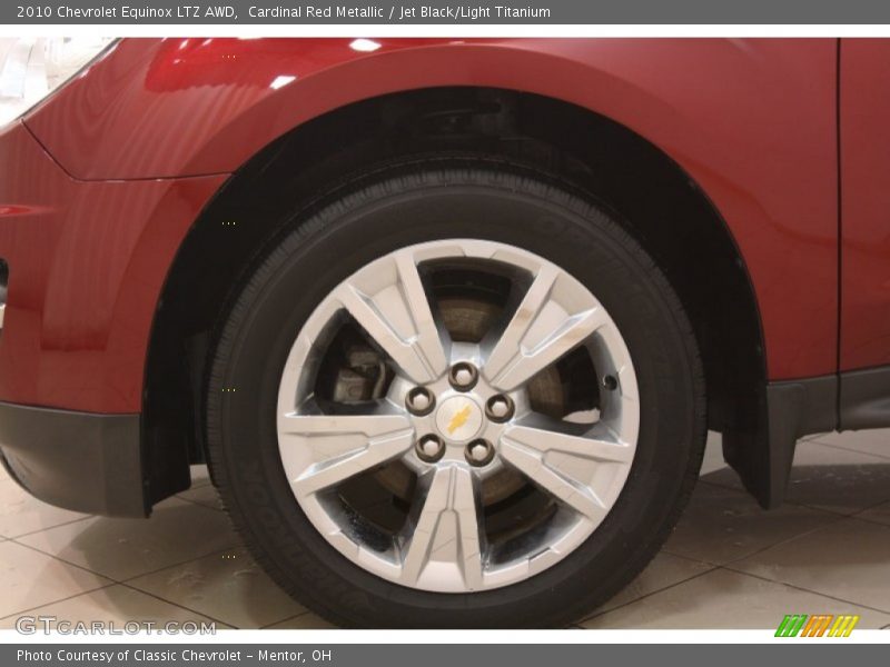 Cardinal Red Metallic / Jet Black/Light Titanium 2010 Chevrolet Equinox LTZ AWD