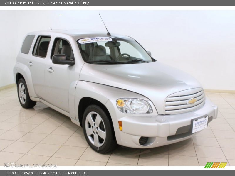 Silver Ice Metallic / Gray 2010 Chevrolet HHR LS