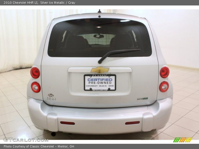 Silver Ice Metallic / Gray 2010 Chevrolet HHR LS
