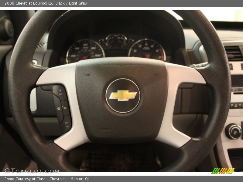 Black / Light Gray 2008 Chevrolet Equinox LS