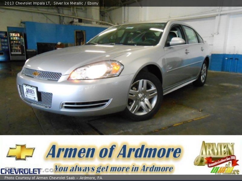 Silver Ice Metallic / Ebony 2013 Chevrolet Impala LT