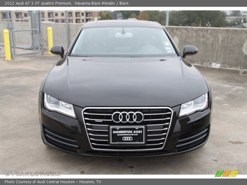 Havanna Black Metallic / Black 2012 Audi A7 3.0T quattro Premium