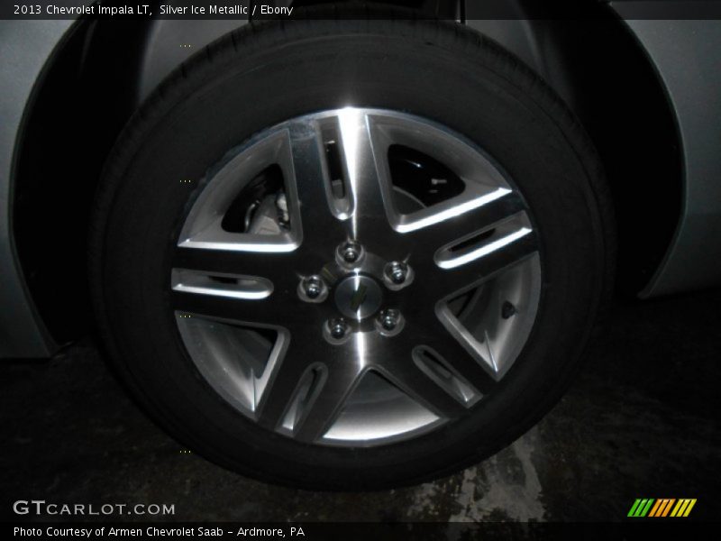 Silver Ice Metallic / Ebony 2013 Chevrolet Impala LT