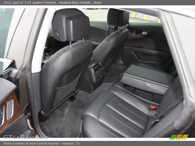 Havanna Black Metallic / Black 2012 Audi A7 3.0T quattro Premium