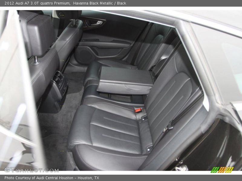 Havanna Black Metallic / Black 2012 Audi A7 3.0T quattro Premium