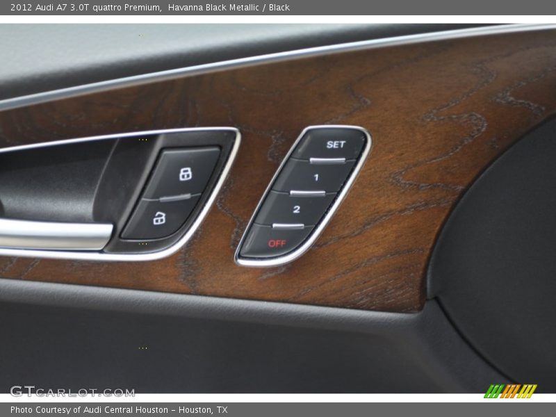 Havanna Black Metallic / Black 2012 Audi A7 3.0T quattro Premium