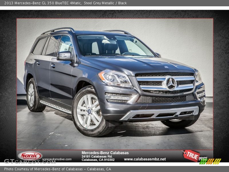 Steel Grey Metallic / Black 2013 Mercedes-Benz GL 350 BlueTEC 4Matic