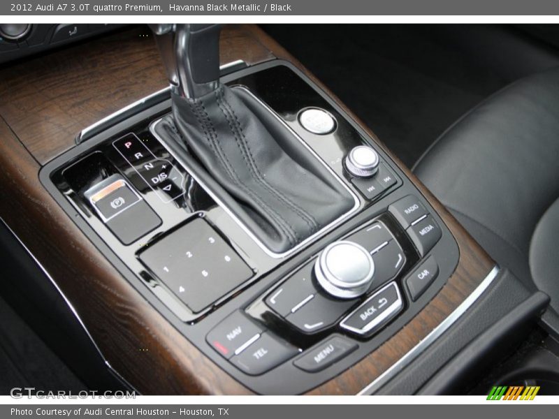 Havanna Black Metallic / Black 2012 Audi A7 3.0T quattro Premium