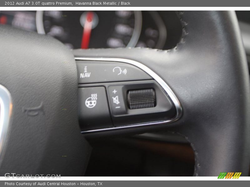 Havanna Black Metallic / Black 2012 Audi A7 3.0T quattro Premium