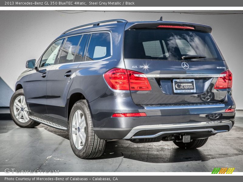 Steel Grey Metallic / Black 2013 Mercedes-Benz GL 350 BlueTEC 4Matic