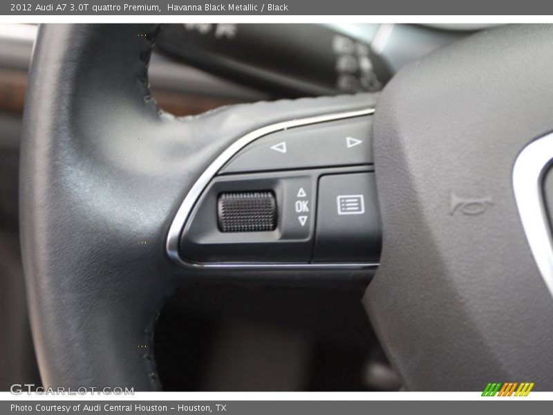Havanna Black Metallic / Black 2012 Audi A7 3.0T quattro Premium