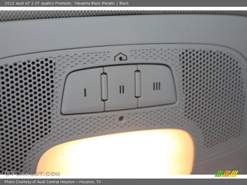 Havanna Black Metallic / Black 2012 Audi A7 3.0T quattro Premium
