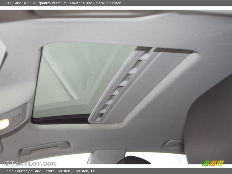 Havanna Black Metallic / Black 2012 Audi A7 3.0T quattro Premium