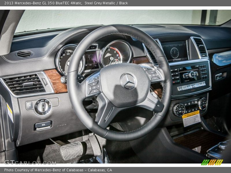 Steel Grey Metallic / Black 2013 Mercedes-Benz GL 350 BlueTEC 4Matic