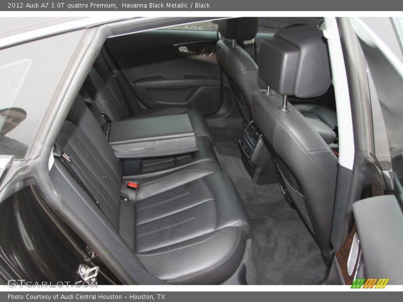Havanna Black Metallic / Black 2012 Audi A7 3.0T quattro Premium