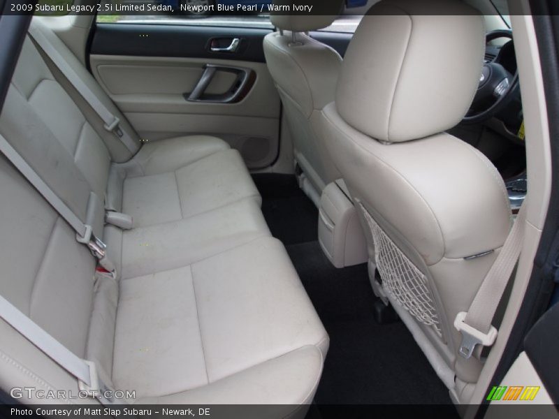 Newport Blue Pearl / Warm Ivory 2009 Subaru Legacy 2.5i Limited Sedan