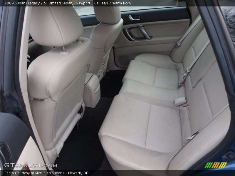Newport Blue Pearl / Warm Ivory 2009 Subaru Legacy 2.5i Limited Sedan