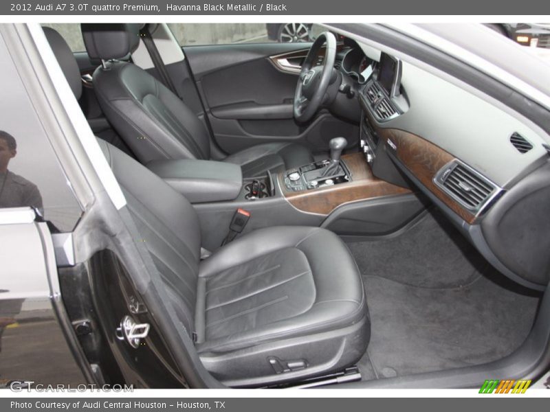 Havanna Black Metallic / Black 2012 Audi A7 3.0T quattro Premium