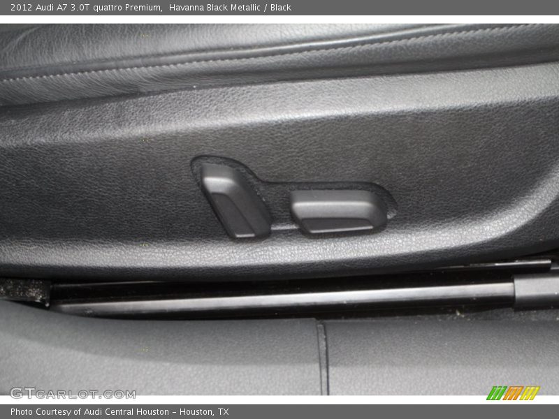 Havanna Black Metallic / Black 2012 Audi A7 3.0T quattro Premium