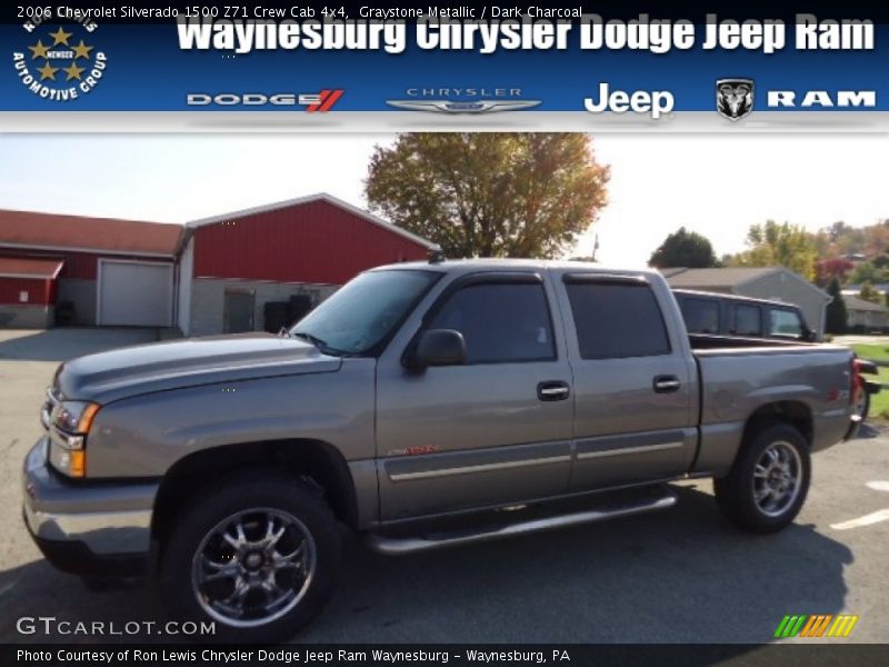 Graystone Metallic / Dark Charcoal 2006 Chevrolet Silverado 1500 Z71 Crew Cab 4x4