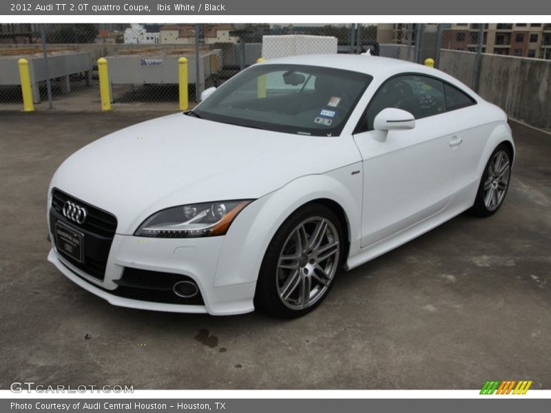 Ibis White / Black 2012 Audi TT 2.0T quattro Coupe