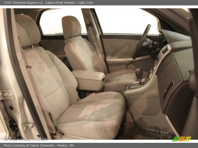 Galaxy Silver Metallic / Light Gray 2006 Chevrolet Equinox LS