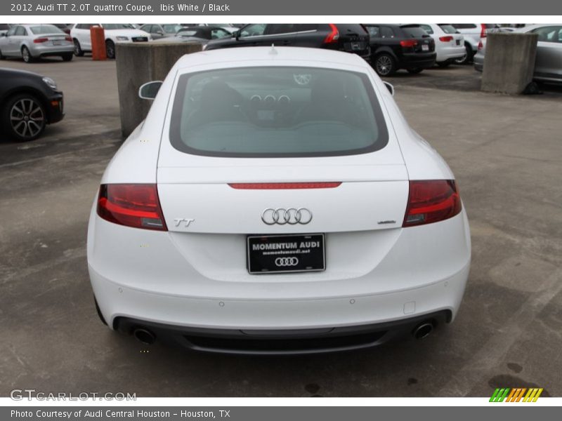Ibis White / Black 2012 Audi TT 2.0T quattro Coupe