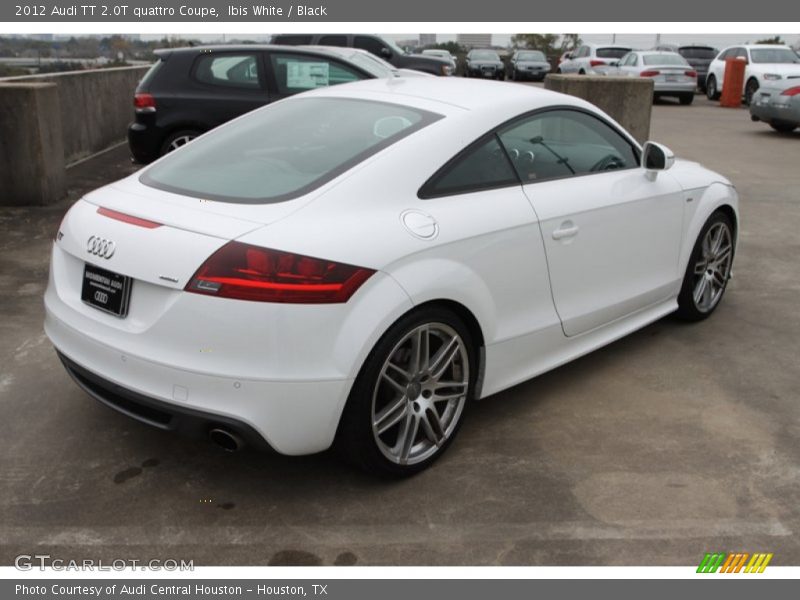 Ibis White / Black 2012 Audi TT 2.0T quattro Coupe