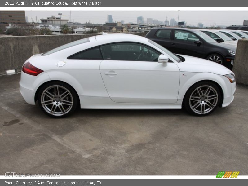 Ibis White / Black 2012 Audi TT 2.0T quattro Coupe