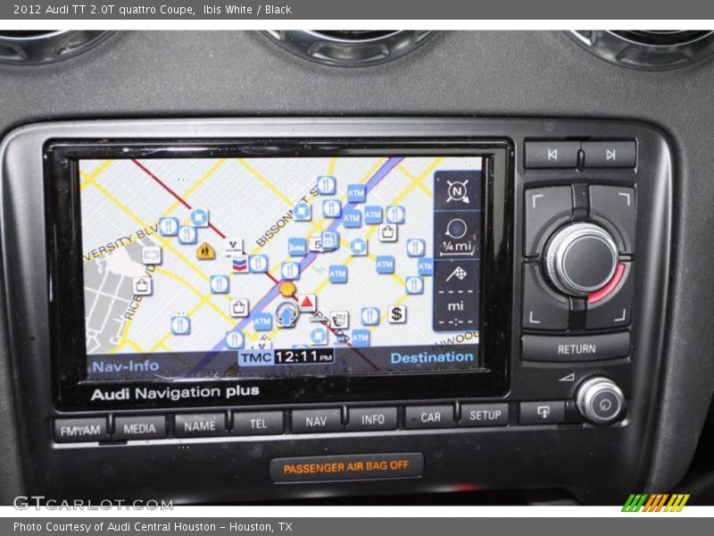 Navigation of 2012 TT 2.0T quattro Coupe