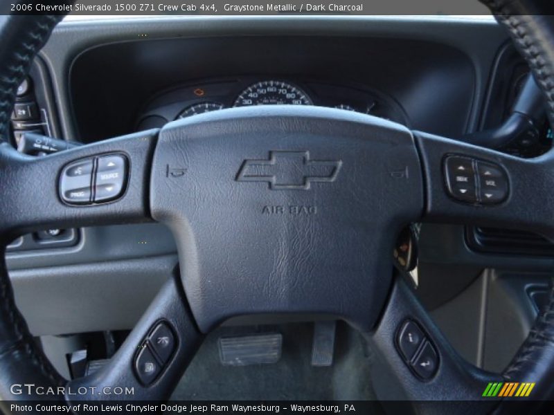 Graystone Metallic / Dark Charcoal 2006 Chevrolet Silverado 1500 Z71 Crew Cab 4x4