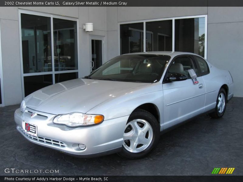 Galaxy Silver Metallic / Medium Gray 2002 Chevrolet Monte Carlo LS