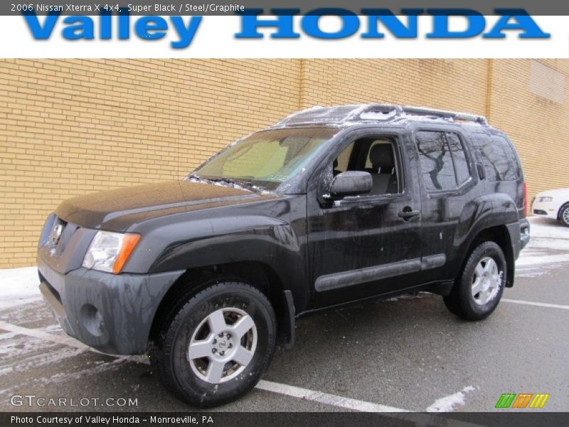 Super Black / Steel/Graphite 2006 Nissan Xterra X 4x4