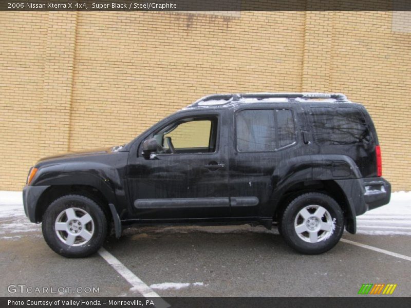 Super Black / Steel/Graphite 2006 Nissan Xterra X 4x4